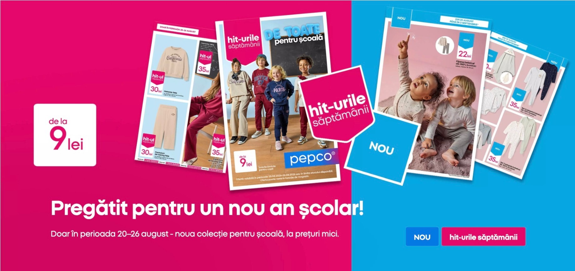 pepco - Brosura Pepco valabilă de la joi 20.08.2026 până la miercuri 26.08.2026