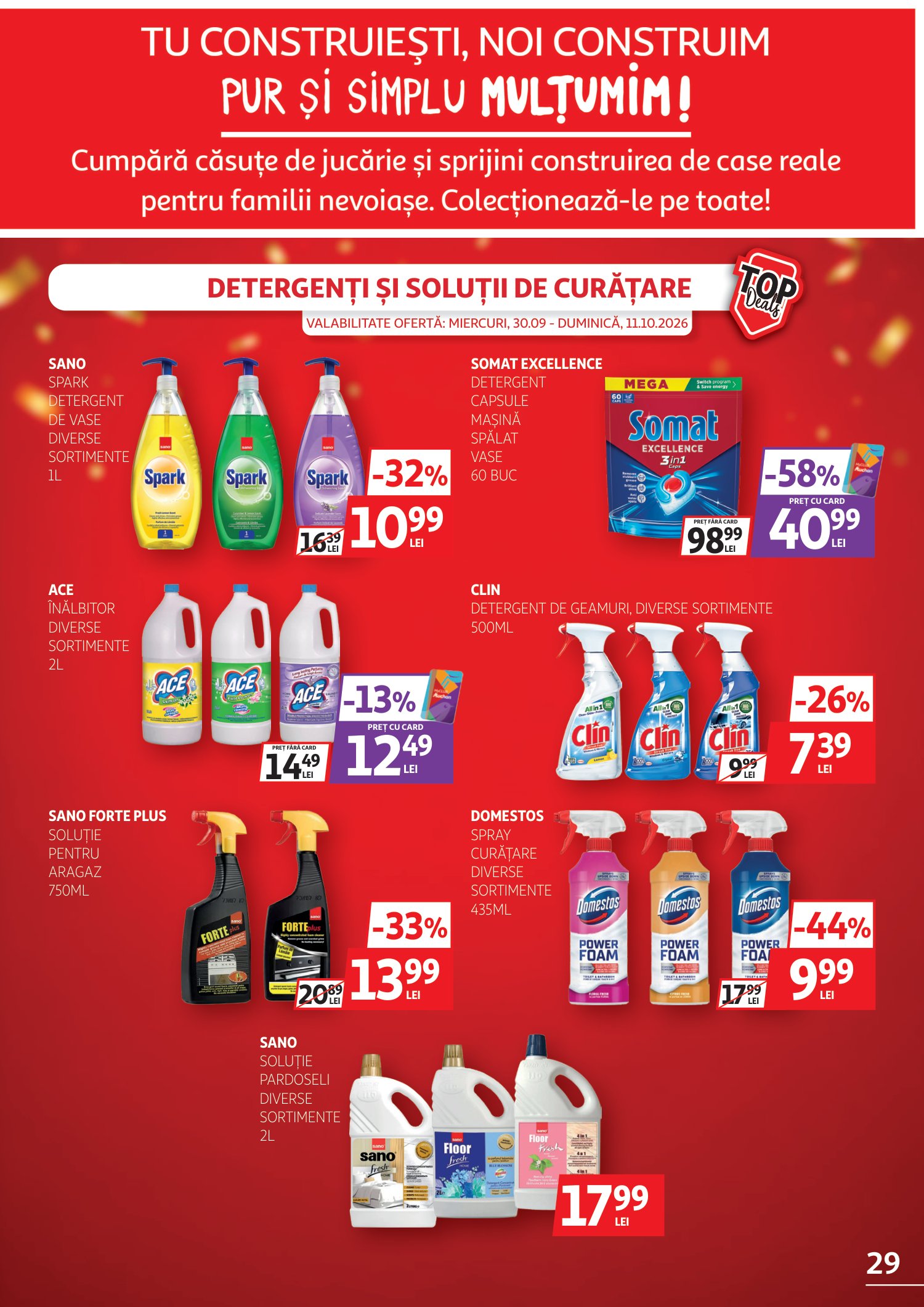 auchan - Brosura Auchan valabilă de la miercuri 30.09.2026 până la duminică 11.10.2026 - page: 29