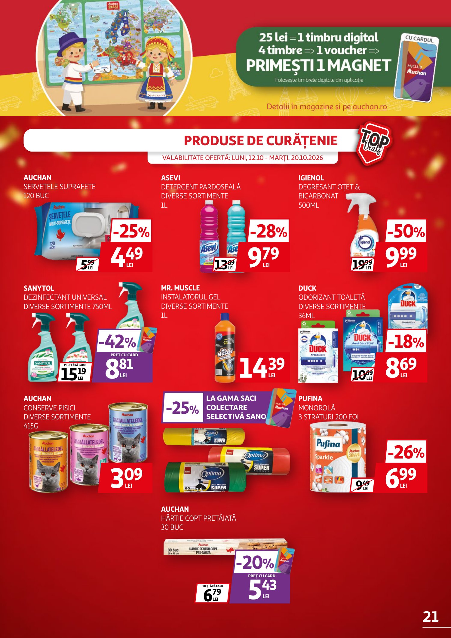 auchan - Brosura Auchan valabilă de la luni 12.10.2026 până la marți 20.10.2026 - page: 21