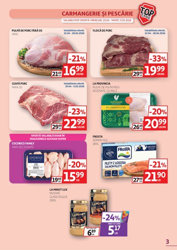 auchan - Brosura Auchan valabilă de la miercuri 22.04.2026 până la marți 05.05.2026 - page: 3