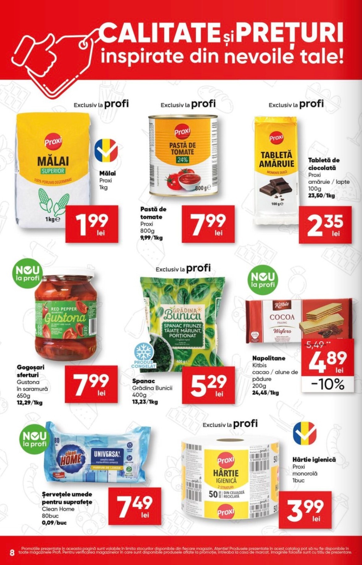 profi - Brosura PROFI Super valabilă de la joi 01.10.2026 până la miercuri 07.10.2026 - page: 8