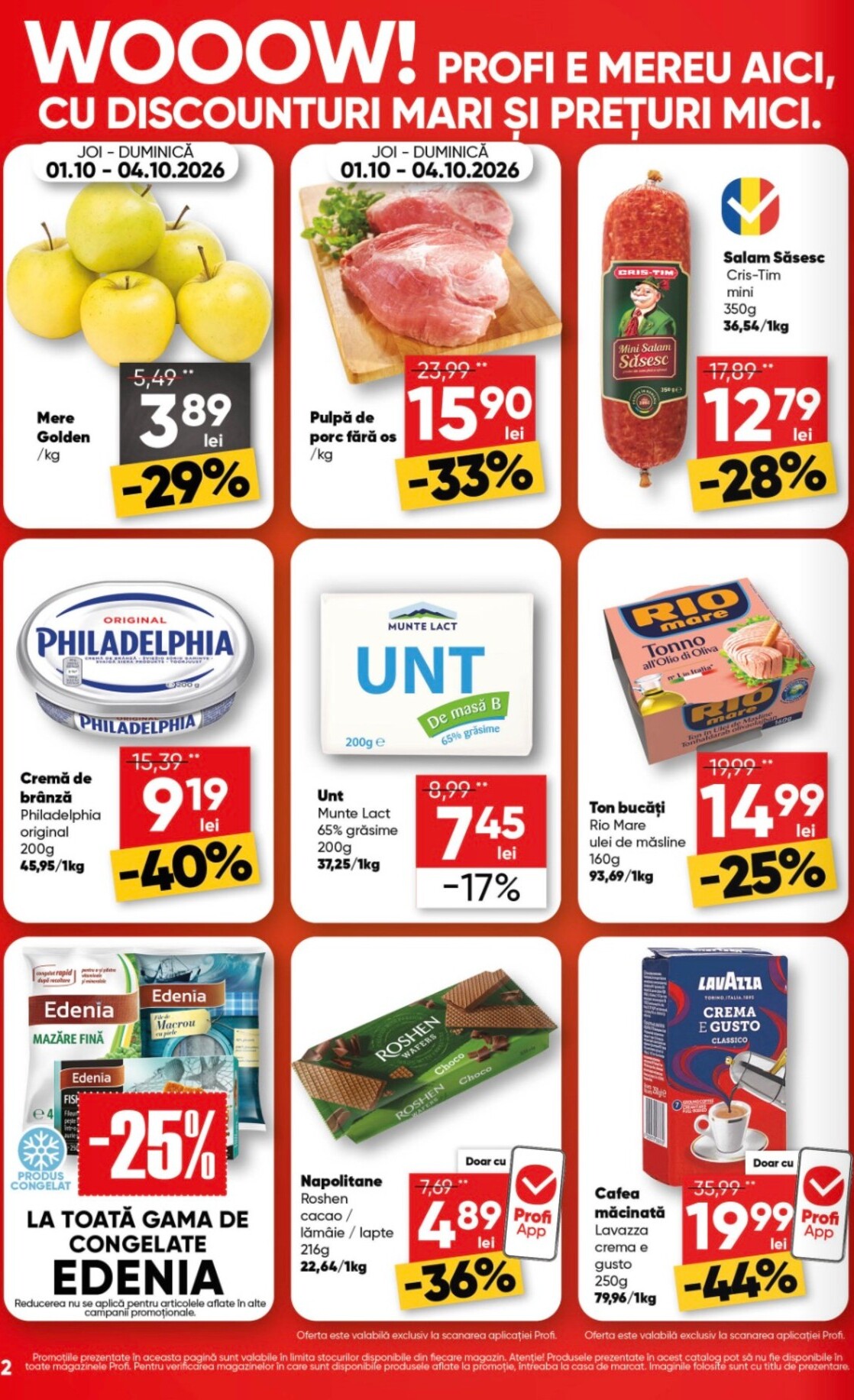 profi - Brosura PROFI Super valabilă de la joi 01.10.2026 până la miercuri 07.10.2026 - page: 2