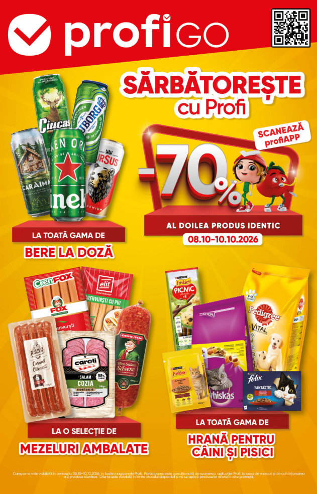 profi - Brosura PROFI Go valabilă de la joi 08.10.2026 până la miercuri 14.10.2026