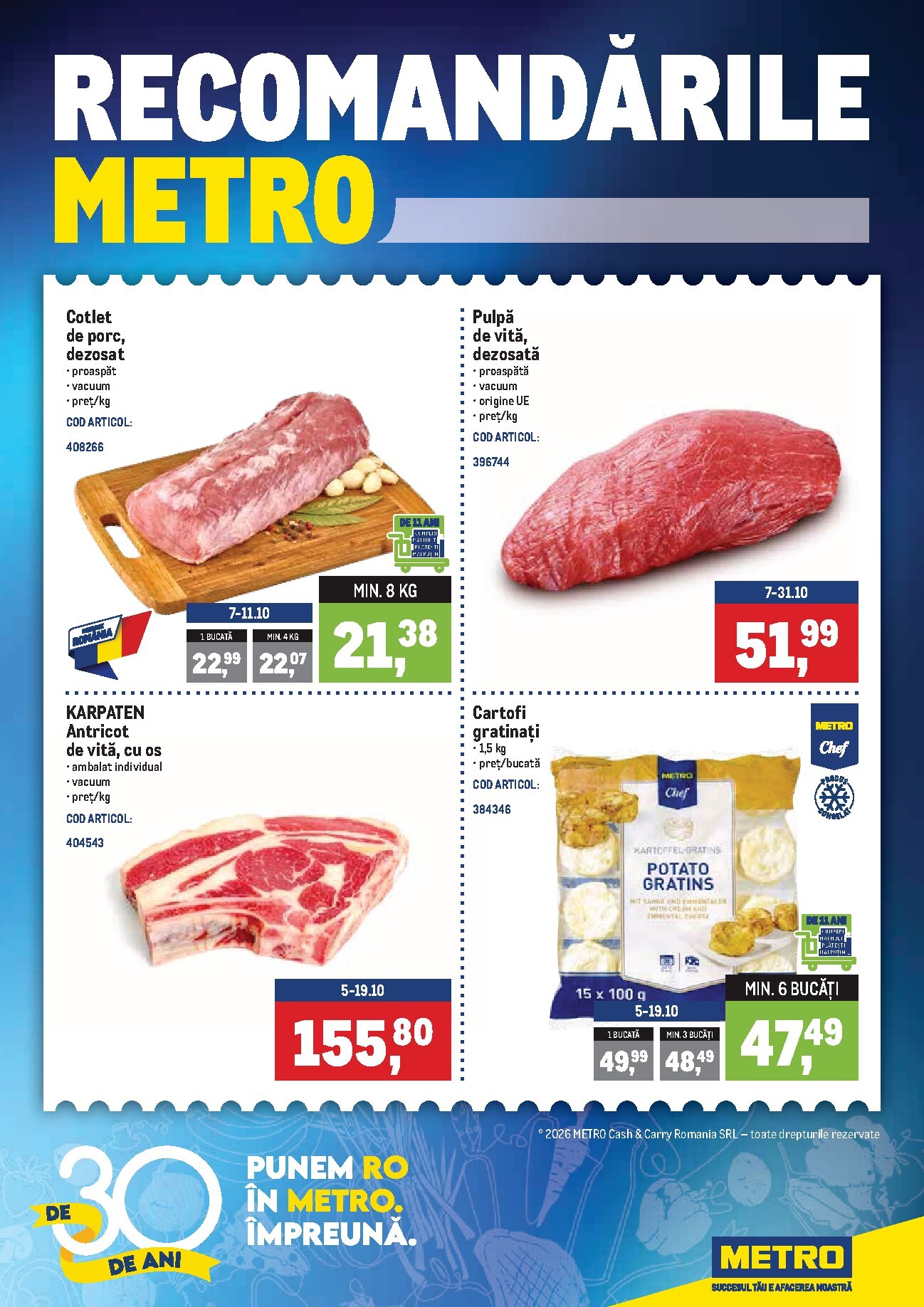 metro - Brosura Metro - Recomandări valabilă de la luni 05.10.2026 până la luni 12.10.2026