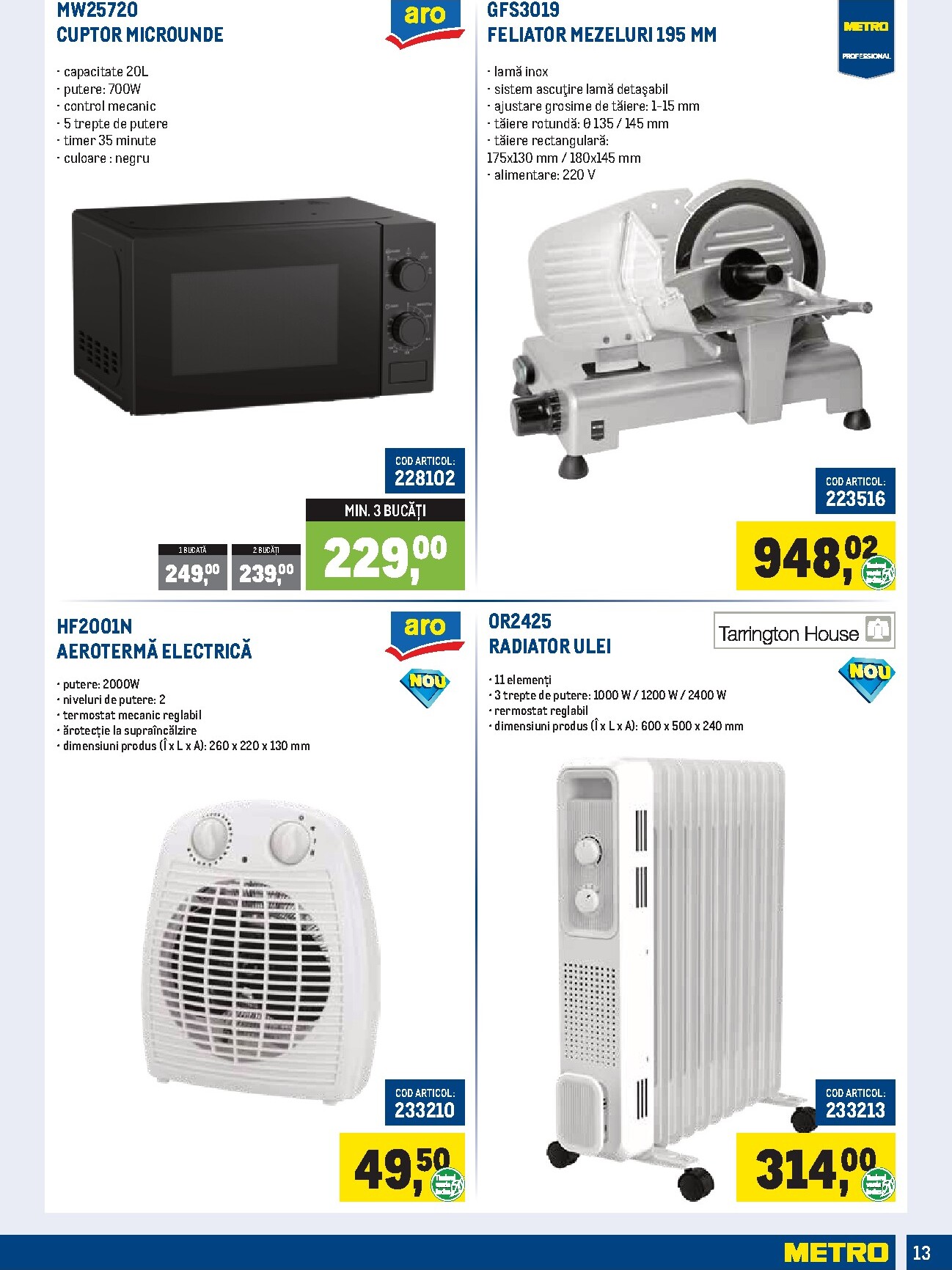 metro - Brosura Metro - Echipamente pentru magazinul tău valabilă de la joi 01.10.2026 până la luni 04.01.2027 - page: 13