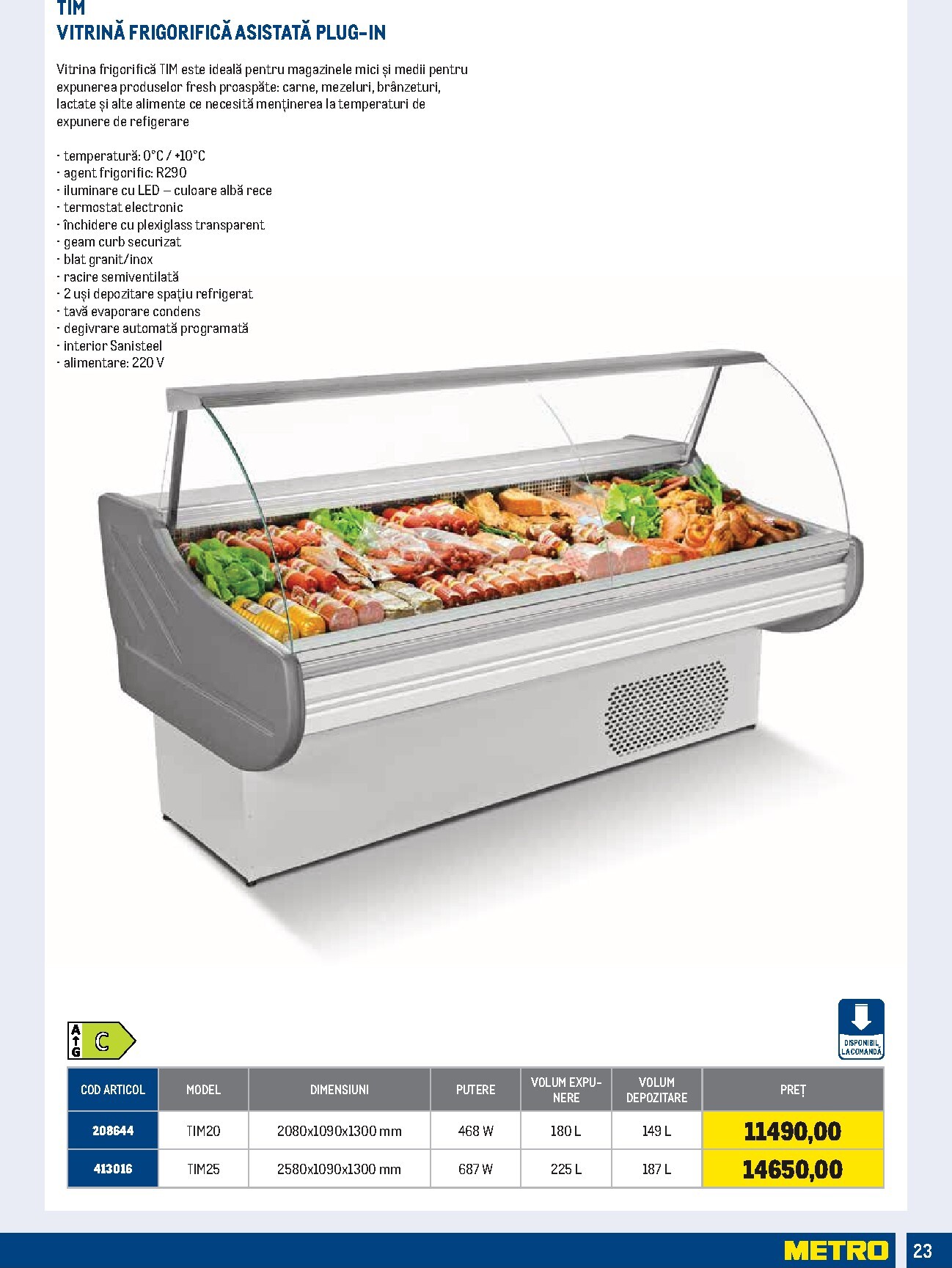 metro - Brosura Metro - Echipamente pentru magazinul tău valabilă de la joi 01.10.2026 până la luni 04.01.2027 - page: 23