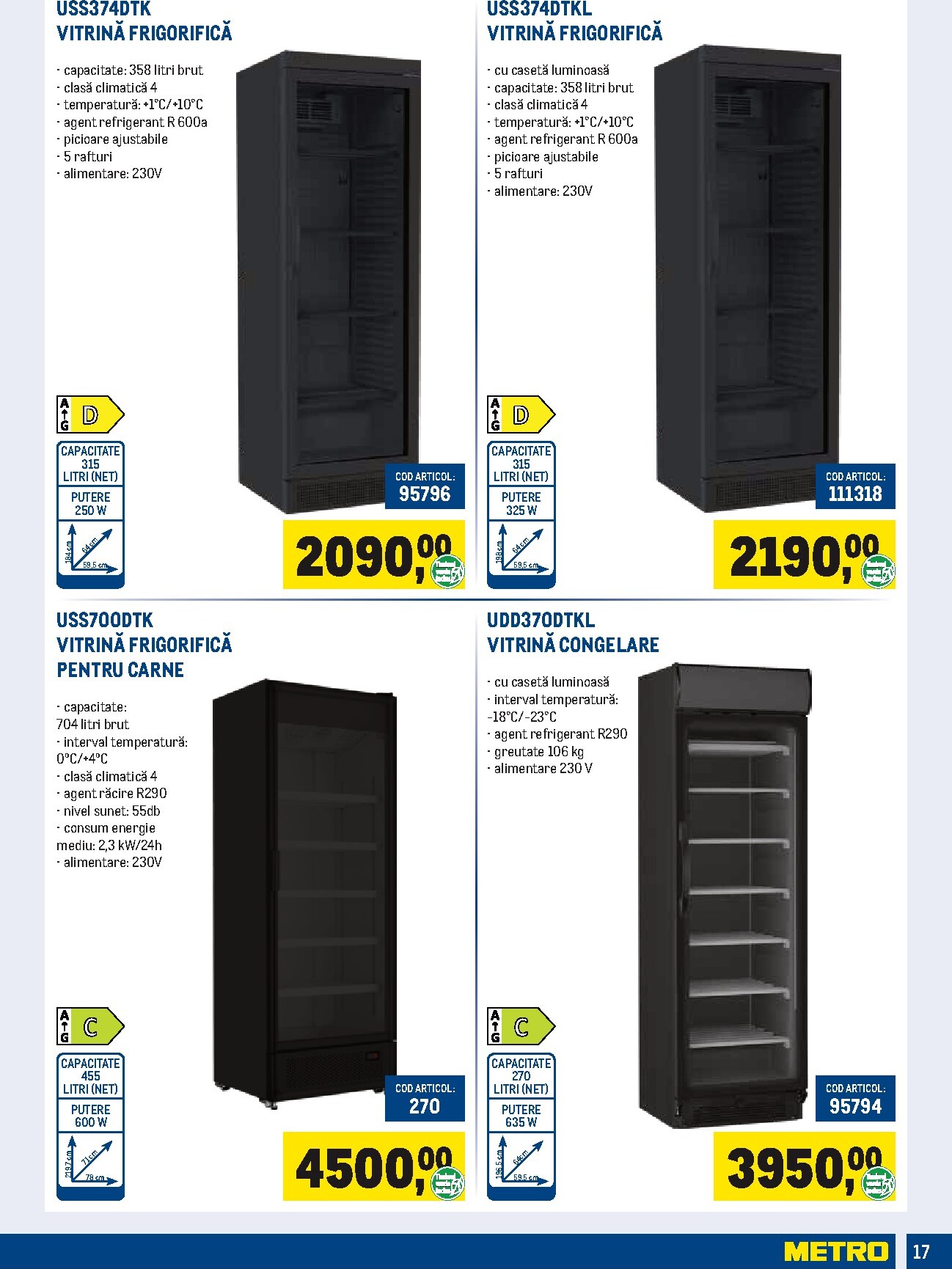 metro - Brosura Metro - Echipamente pentru magazinul tău valabilă de la joi 01.10.2026 până la luni 04.01.2027 - page: 17