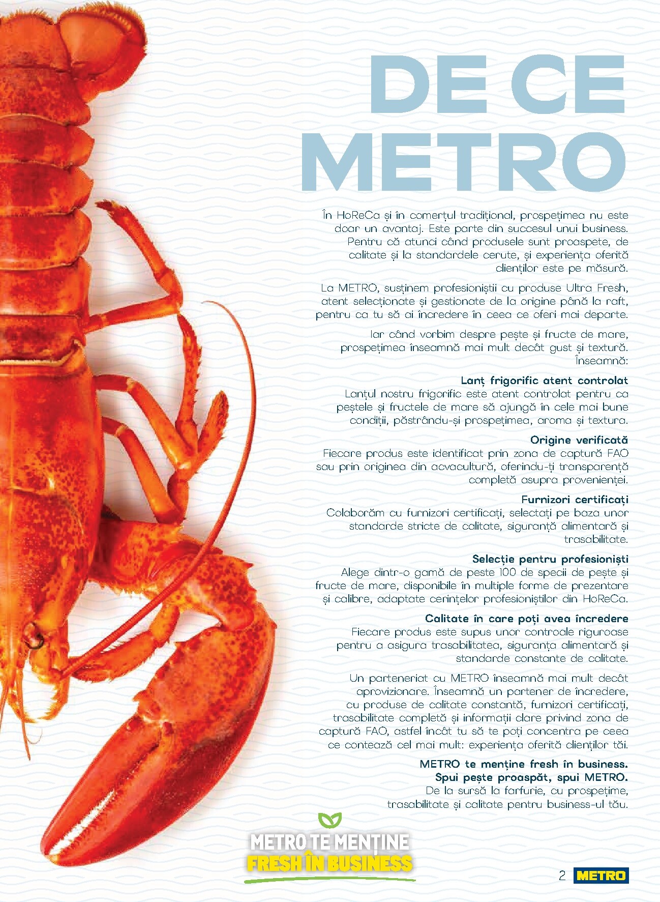 metro - Brosura Metro - Spui pește proaspăt valabilă de la joi 01.10.2026 până la joi 31.12.2026 - page: 2