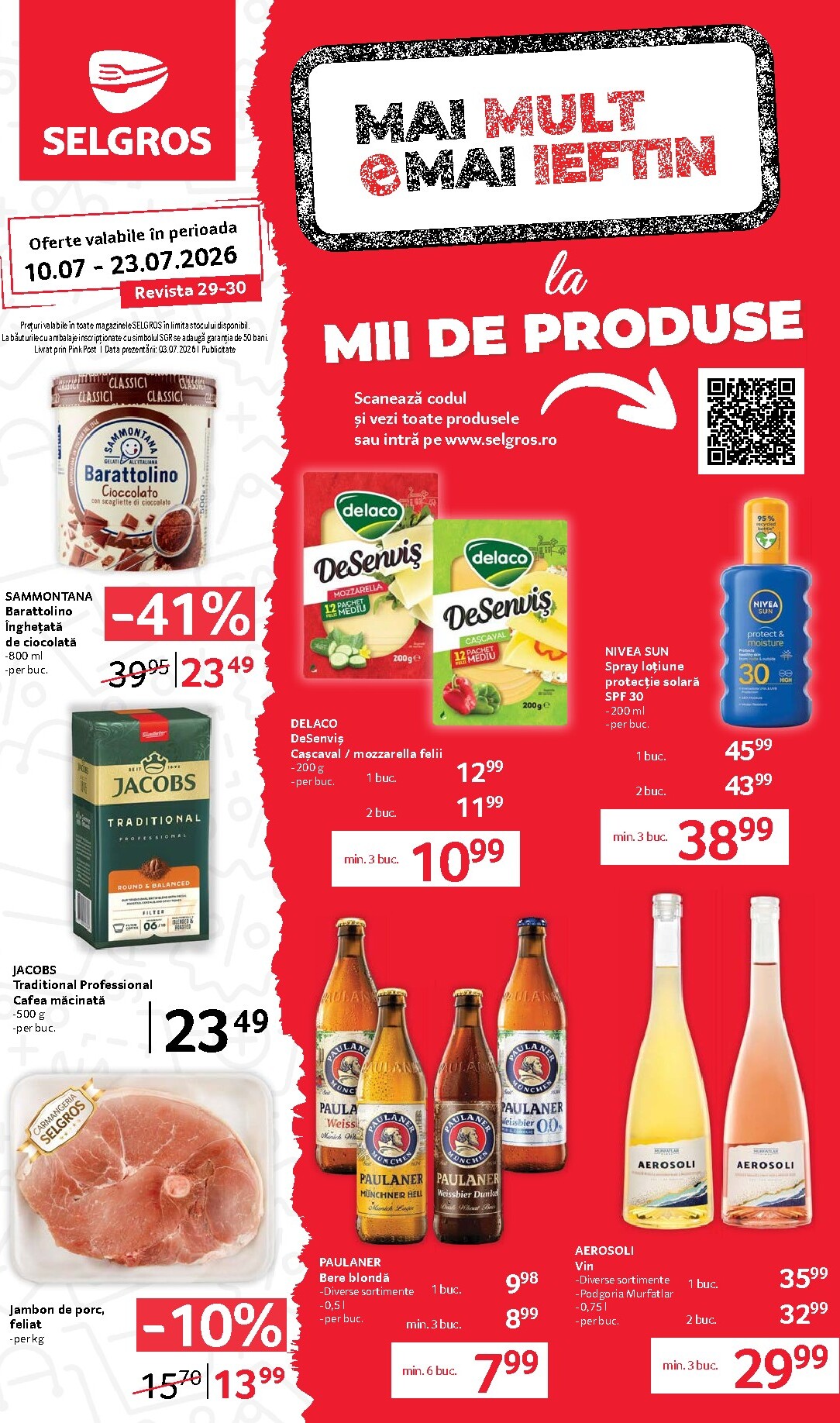 selgros - Selgros pliante pentru săptămâna viitoare de la vineri 10.07.2026 până la joi 23.07.2026