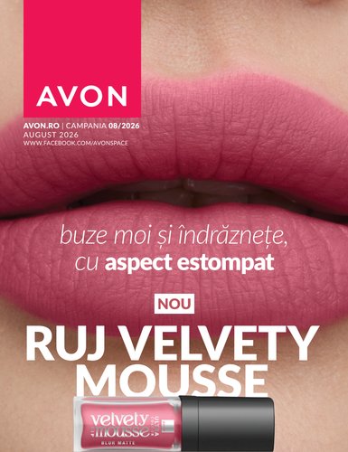 avon - Avon pliante pentru săptămâna viitoare de la sâmbătă 01.08.2026 până la luni 31.08.2026