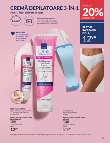 avon - Catalog Avon online – oferte valabile din 01.09. - page: 173