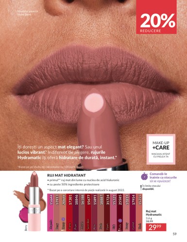 avon - Catalog Avon online – oferte valabile din 01.09. - page: 59