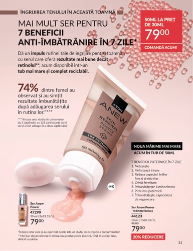 avon - Catalog Avon online – oferte valabile din 01.09. - page: 31
