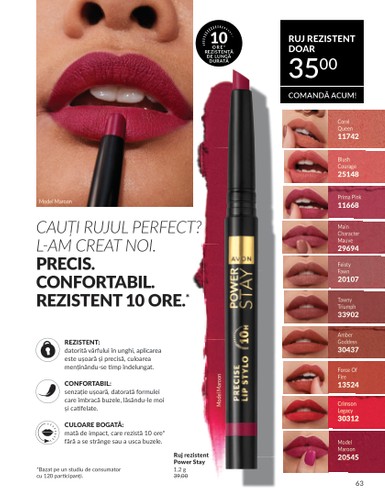avon - Catalog Avon online – oferte valabile din 01.09. - page: 63
