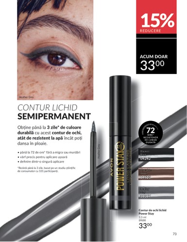 avon - Catalog Avon online – oferte valabile din 01.09. - page: 73