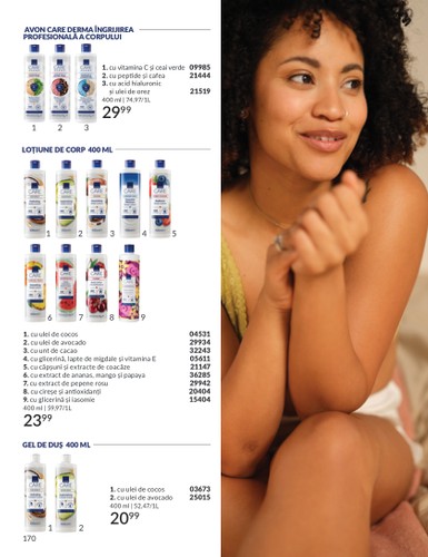 avon - Catalog Avon online – oferte valabile din 01.09. - page: 170