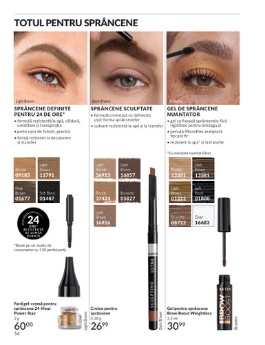 avon - Catalog Avon online – oferte valabile din 01.10. - page: 54