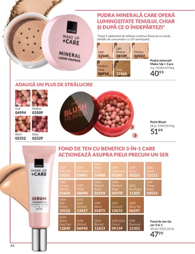 avon - Catalog Avon online – oferte valabile din 01.10. - page: 46