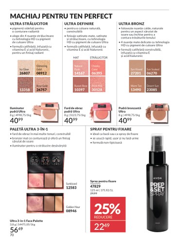 avon - Catalog Avon online – oferte valabile din 01.10. - page: 70