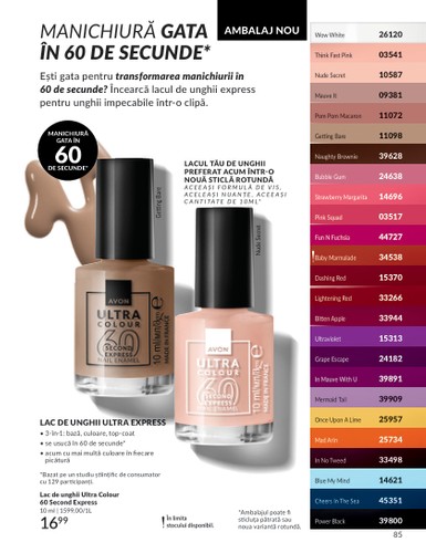 avon - Catalog Avon - Black Friday online – oferte valabile din 01.11. - page: 83
