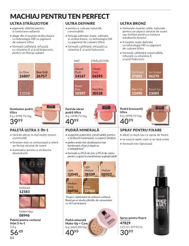 avon - Catalog Avon online – oferte valabile din 01.12. - page: 84