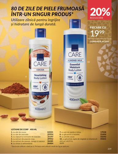 avon - Catalog Avon online – oferte valabile din 01.12. - page: 209
