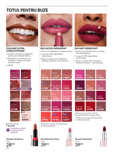avon - Catalog Avon online – oferte valabile din 01.12. - page: 76