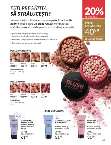 avon - Catalog Avon online – oferte valabile din 01.12. - page: 85