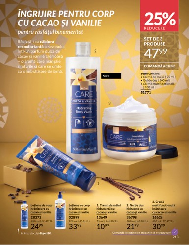 avon - Catalog Avon online – oferte valabile din 01.12. - page: 213