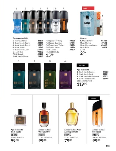 avon - Catalog Avon online – oferte valabile din 01.01. - page: 113