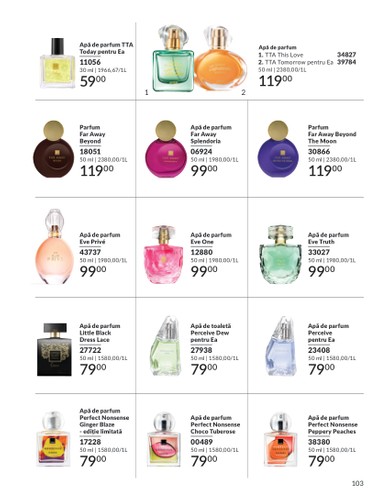 avon - Catalog Avon online – oferte valabile din 01.01. - page: 103