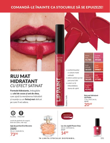avon - Catalog Avon online – oferte valabile din 01.01. - page: 151