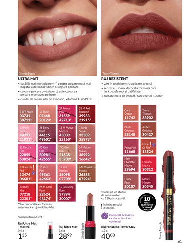avon - Catalog Avon online – oferte valabile din 01.02.2026 - page: 61