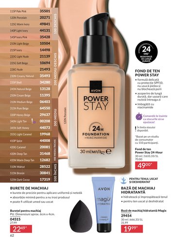 avon - Catalog Avon online – oferte valabile din 01.02.2026 - page: 62