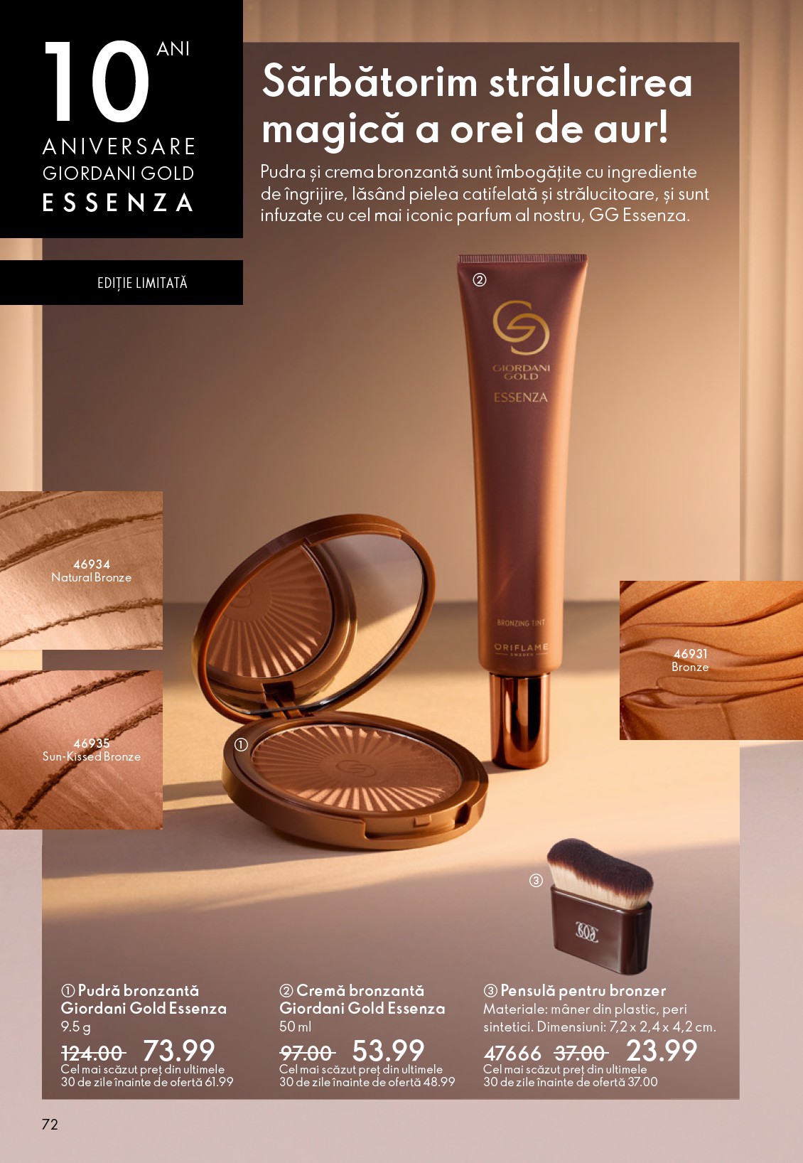 oriflame - Catalog Oriflame online – oferte valabile din 10.09. - page: 72