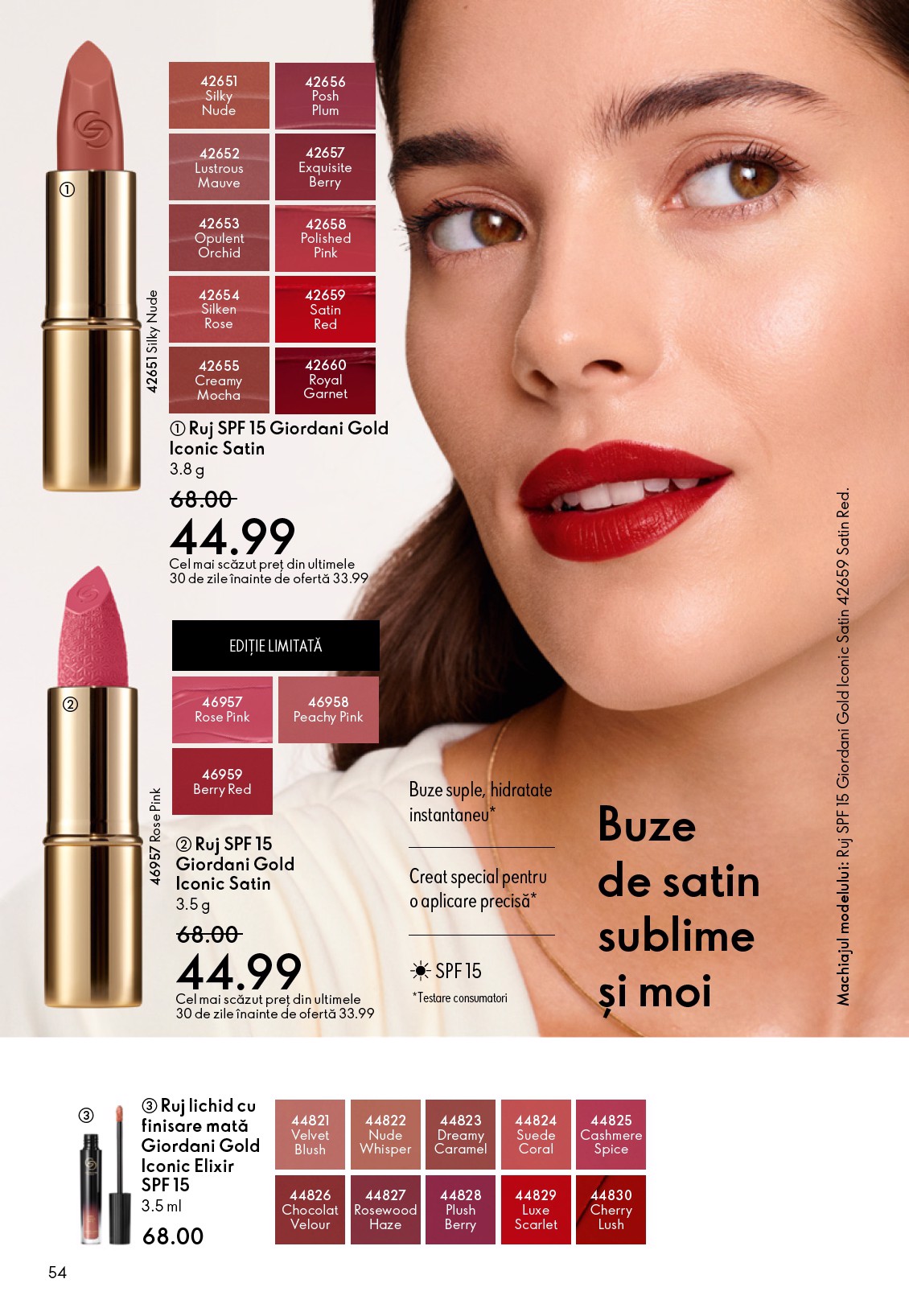 oriflame - Catalog Oriflame online – oferte valabile din 10.09. - page: 54
