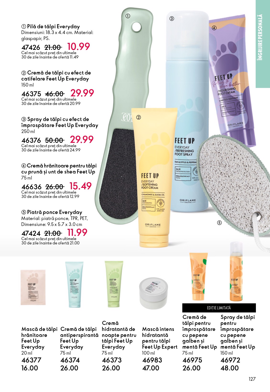 oriflame - Catalog Oriflame online – oferte valabile din 10.09. - page: 127