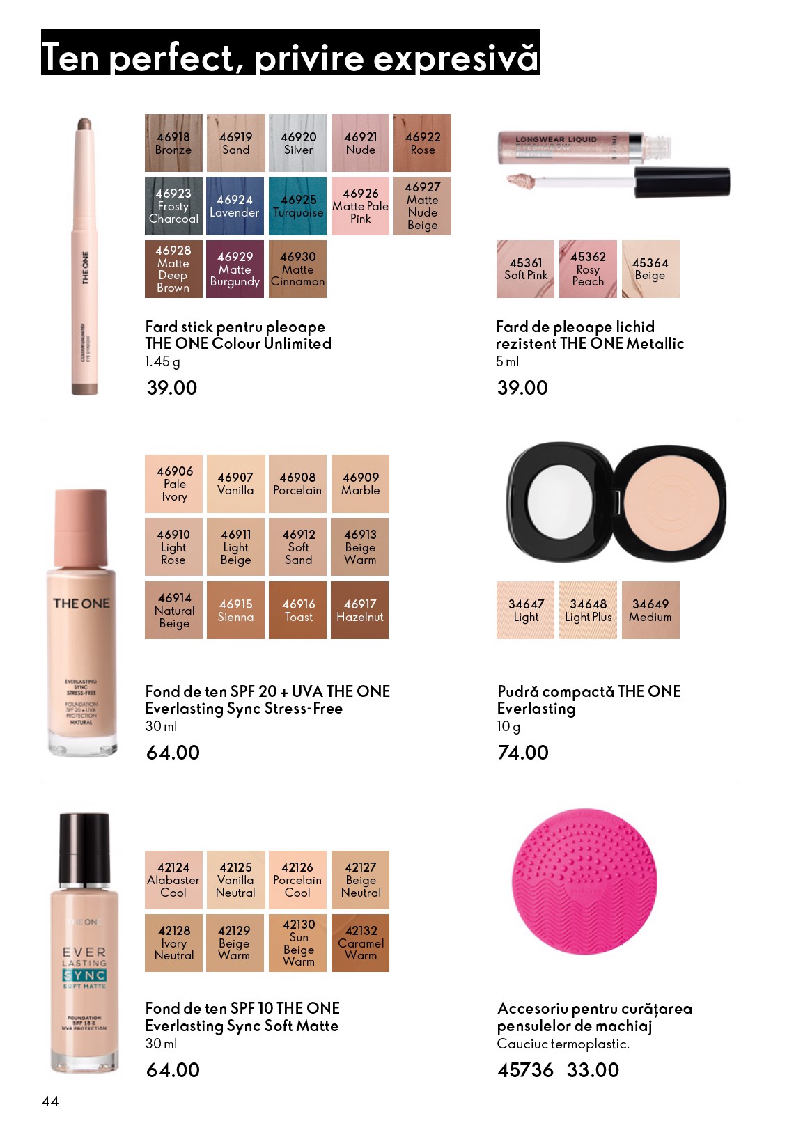 oriflame - Catalog Oriflame online – oferte valabile din 01.10. - page: 44