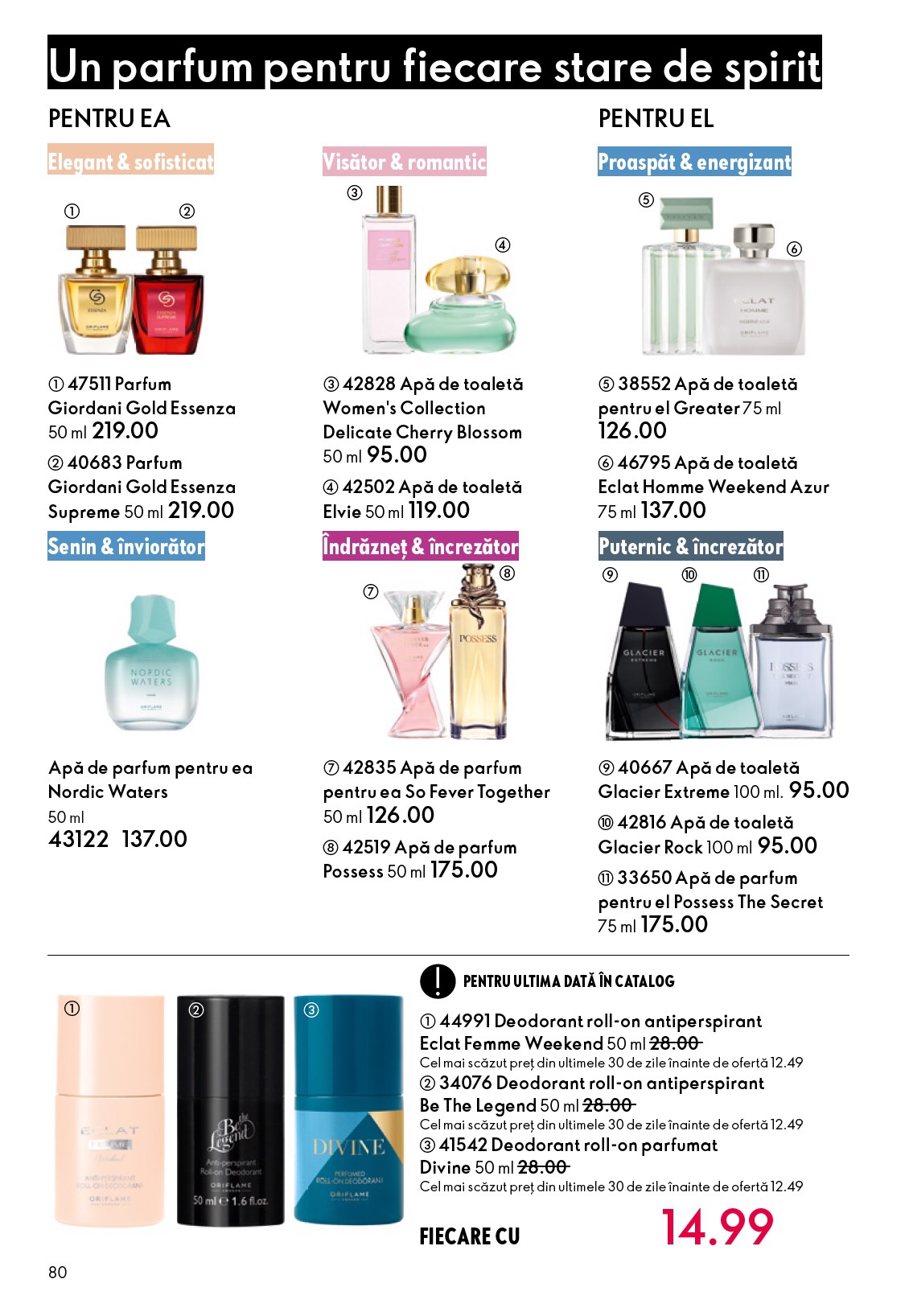 oriflame - Catalog Oriflame online – oferte valabile din 01.10. - page: 80
