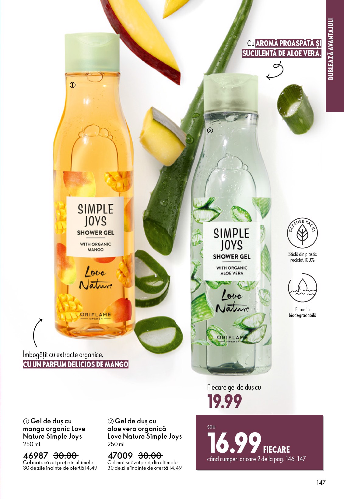 oriflame - Catalog Oriflame online – oferte valabile din 01.10. - page: 147