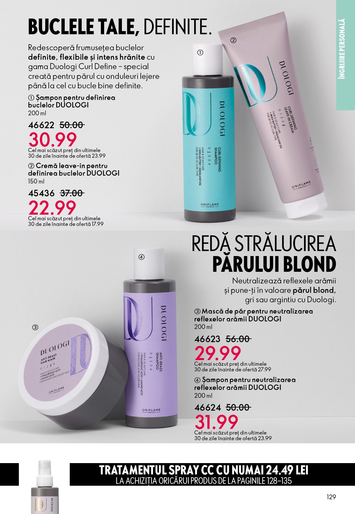 oriflame - Catalog Oriflame online – oferte valabile din 22.10. - page: 129