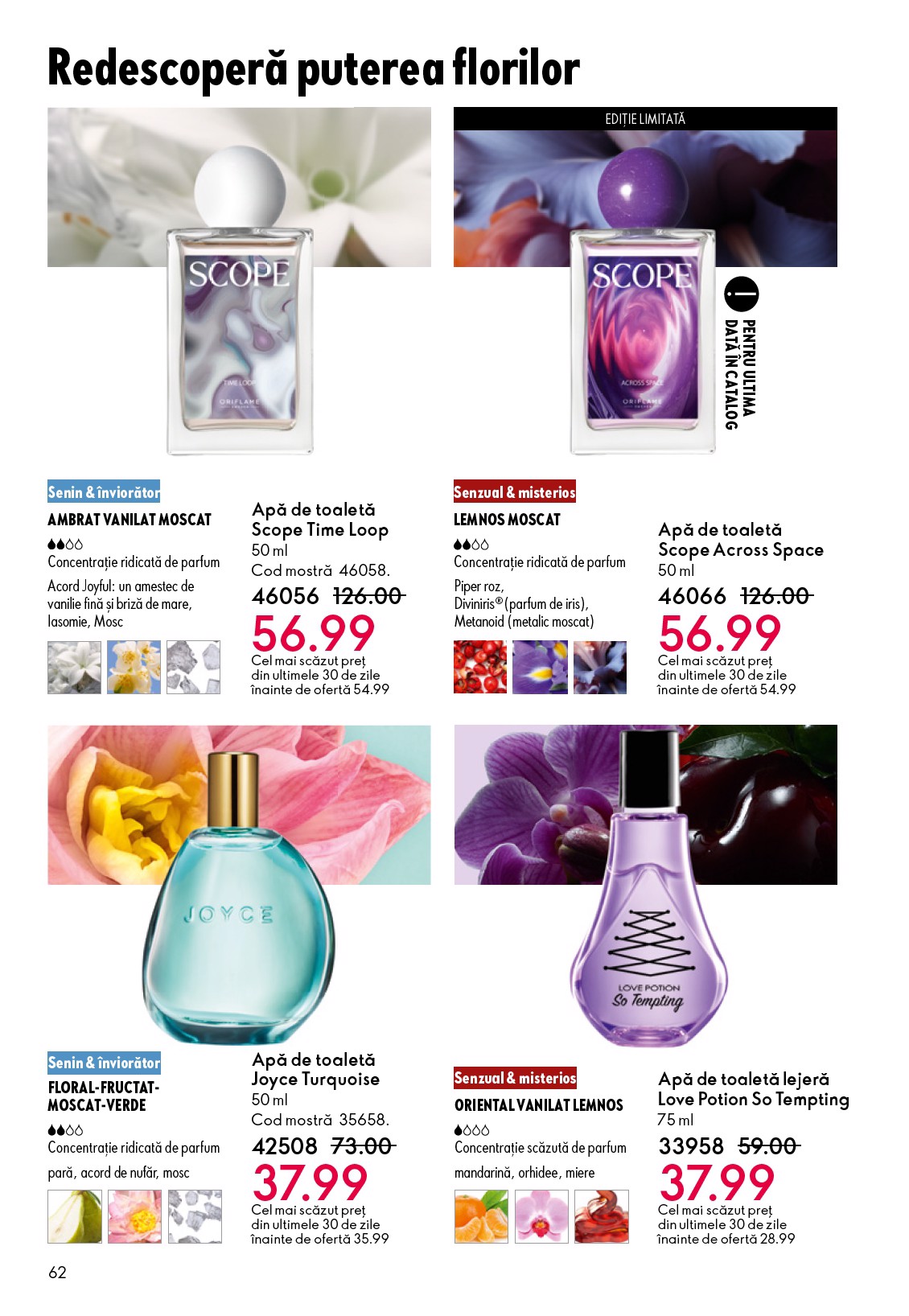 oriflame - Catalog Oriflame online – oferte valabile din 22.10. - page: 62