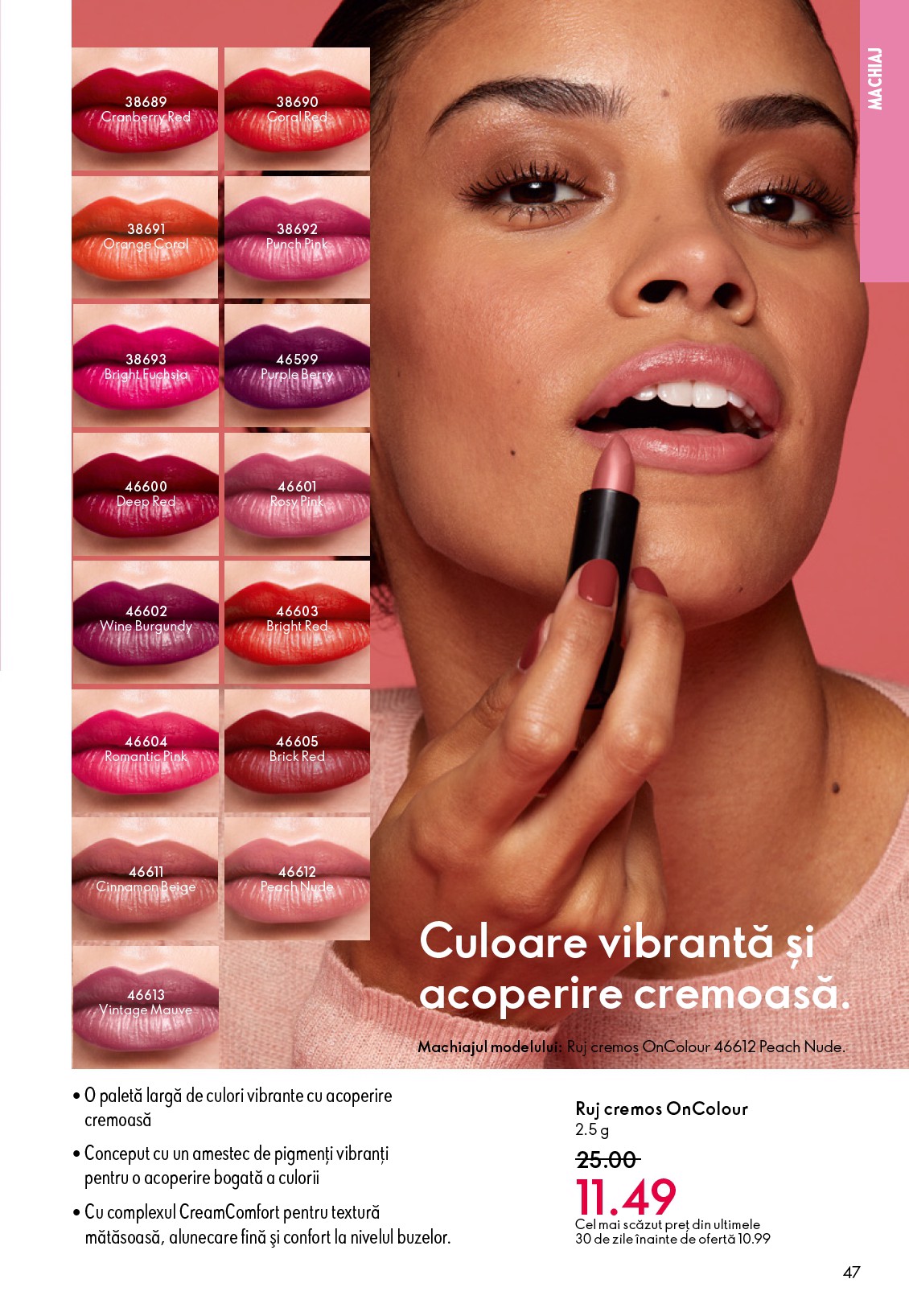 oriflame - Catalog Oriflame online – oferte valabile din 22.10. - page: 47