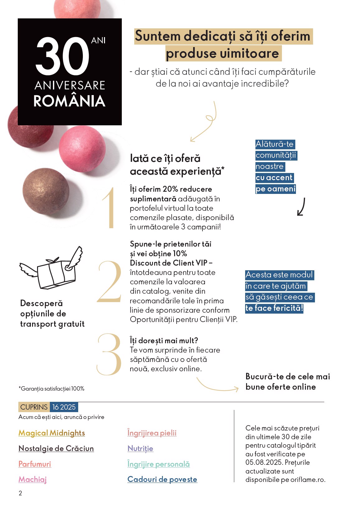oriflame - Catalog Oriflame online – oferte valabile din 12.11. - page: 2