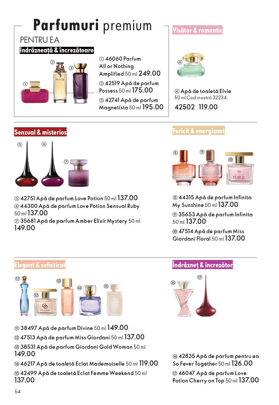 oriflame - Catalog Oriflame online – oferte valabile din 12.11. - page: 54