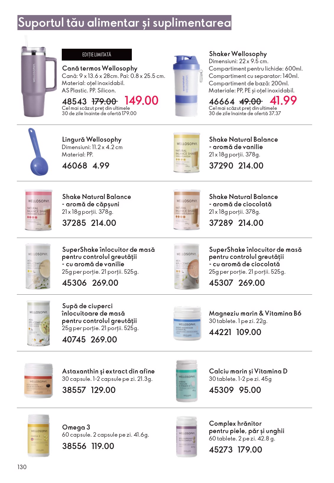 oriflame - Catalog Oriflame online – oferte valabile din 12.11. - page: 130