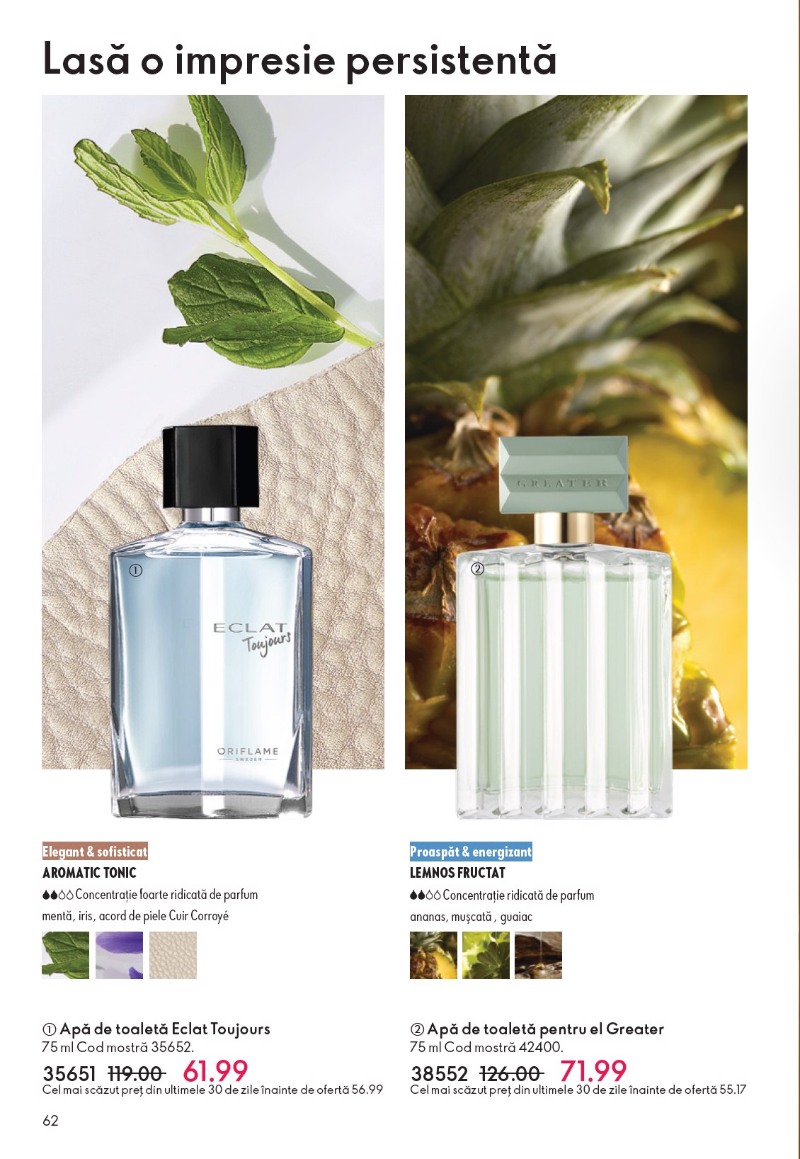 oriflame - Catalog Oriflame online – oferte valabile din 12.11. - page: 62