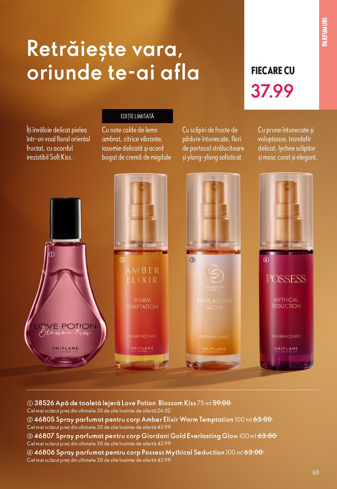 oriflame - Catalog Oriflame online – oferte valabile din 12.11. - page: 59