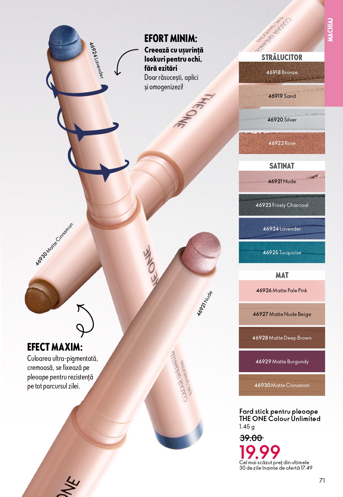 oriflame - Catalog Oriflame online – oferte valabile din 03.12. - page: 71