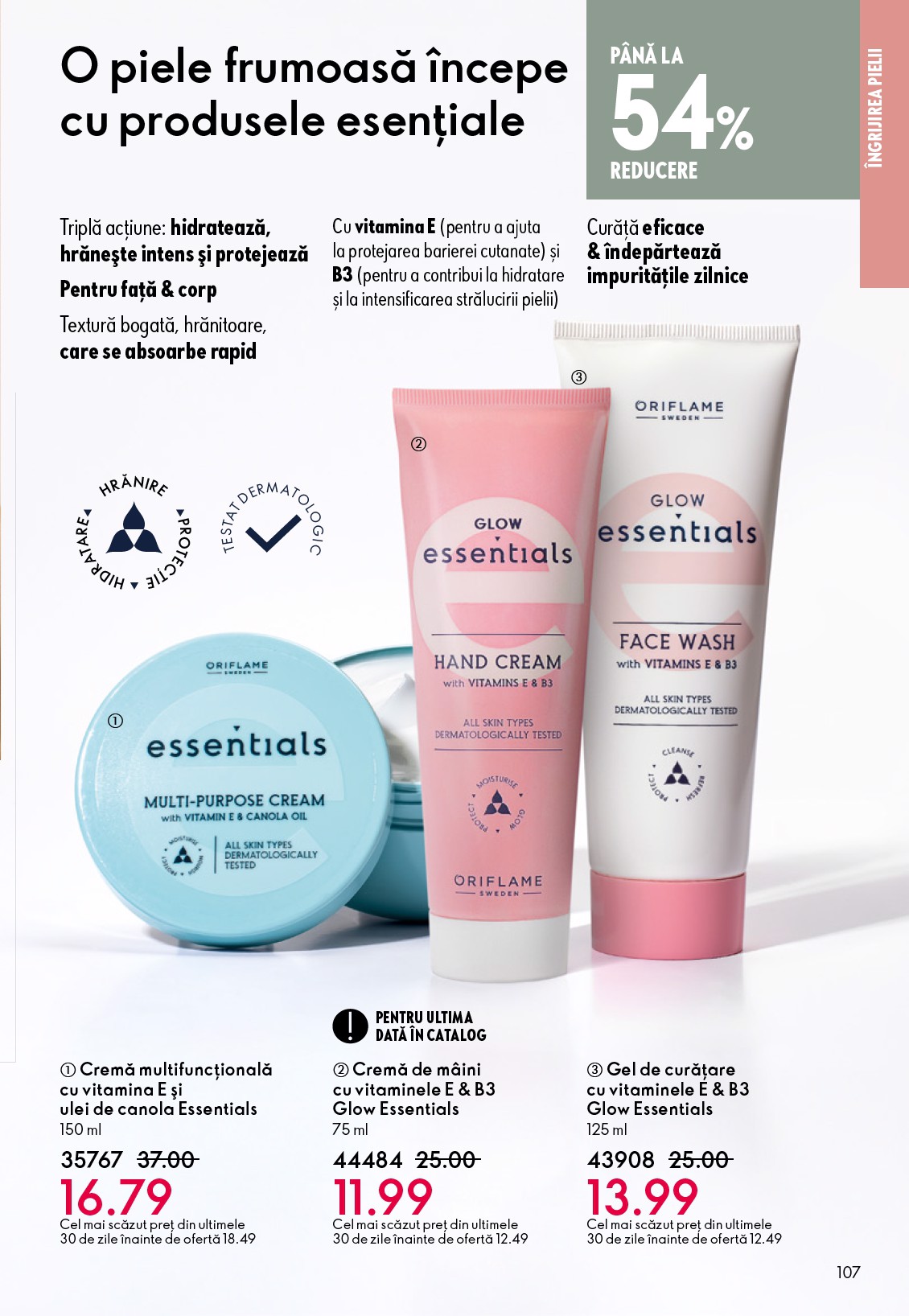 oriflame - Catalog Oriflame online – oferte valabile din 23.12. - page: 107